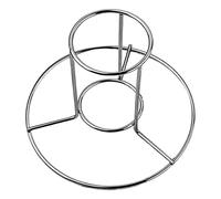 dobooo Beer Can Chicken Roaster Stand,Beer Poultry Roaster Stand - Easy to Use and Clean Vertical Grill Rack for Whole Chicken and Turkey, Cooking BBQ Accessories