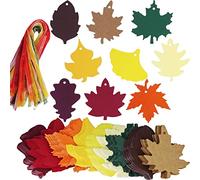 dobooo Leaf Tags, Paper Leaf Cutouts To Write, Thanksgiving Place Cards Tags Maple Fall Leaves Shape For Thanksgiving Wedding Fall Party