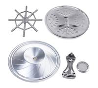 Dobro Resonator Guitar Replacement Parts Cones Soundhole Screens Tailpiece Bridge Saddle For Dobro Guitar Set Of 5