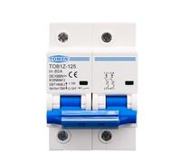 DOBRVVGT Circuit Breaker,Miniature Circuit Breaker 2P 1000V DC MCB 80A 100A 125A Circuit Breaker FOR PV System C Curve Battery Main Switch(80A)