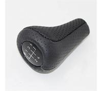 DOBRVVGT Gear Knob, Car Gear Shift Knob Car Styling Stick Knobs Genuine Perforated Leather Gear Shift Knob Fit Use for BMW E60 E90 E46 E36 All Series 5 Speed 6 Speed(5speed)