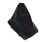 DOBRVVGT Gear Knob, Car Gear Shift Knob Red Line Car Gear Shift Knob Gaiter Boot Cover Fit Use Fit use for A4 8E B6 B7 2000 2001 2002 2003 2004 2005 2006 2007 2008(Gear Boot)