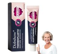 Dobshowe Thermoplastic Denture Adhesive,Thermoplastic Denture Adhesive Cream - Comfortable Non-Glue Long Holding Reliner - Convenient Dental Glue for Teeth - Improves Fit, Comfort and Stability (1)