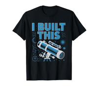 Dobsonian Telescope Builder Mirror Grinding ATM Hobby T-Shirt