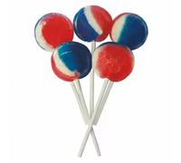 Dobsons Wrapped Great British Mix Mega Lollies 475g Sweet Jar