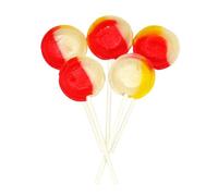 Dobsons Wrapped mega lollies lollys (pkt 0f 8) choose from bubble gum cherry apple tutti frutti & more (8 LOLLIES, SHERBET PIP)