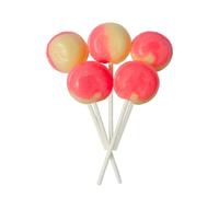 Dobsons Wrapped mega lollies lollys (pkt 0f 8) choose from bubble gum cherry apple tutti frutti & more (LOLLIES, MARSHMALLOW)