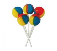 Dobsons Wrapped Tutti Frutti Mega Lollies 1.9kg Bulk Bag