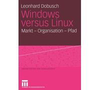 Dobusch - Windows versus Linux - New paperback or softback - X555z