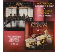 Doc and the Boys/Live and Pickin' by Doc Watson & Merle (2003) Audio CD