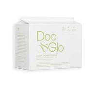 Doc & Glo Clear The Way Disposable Face Towel Wipes, Plant Fiber Face Towels For Face Wash + Makeup Removal, Fragrance-Free Skincare, Home Base Essential, 100 Count
