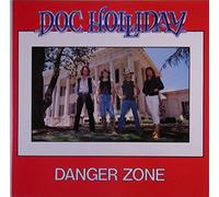 Doc Holliday (3) - DANGER ZONE LP (VINYL ALBUM) UK METAL MASTERS 1986