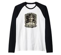 Doc Holliday Deadly Dentist Western Raglan Baseball Tee