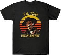 Doc Holliday Tombstone I¡¯M Your Huckleberry Vintage Men's T Shirt Cotton(XX-Large)