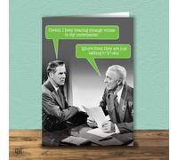 Doc I Keep Hearing Strange Voices In My Underpants! Birthday Card