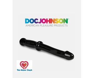 Doc Johnson Anal Push Probe DEEP PENETRATION Long Dildo Rammer Handle 12.5" UK