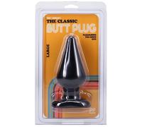 Doc Johnson Butt Plug Large 5.5 Inch Black Unisex ANAL SEX TOY