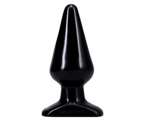 Doc Johnson Classic Butt Plug Smooth, Large, Black