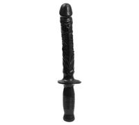 Doc Johnson Classic The Man Handler 10 Inch Veined Realistic Cock Dildo Handle