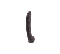 Doc Johnson Dick Rambone Black Cock 13.5 Inch - Black Black