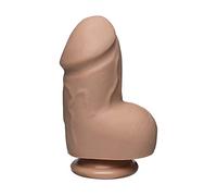 Doc Johnson Fat D 6 in w Balls Firmaskyn Dildos, 800 g