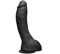 Doc Johnson Merci - The Perfect P-Spot Dildo 9.5" - with Removable Vac-U-Lock Suction Cup - ULTRASKYN - for Adults Only, Black