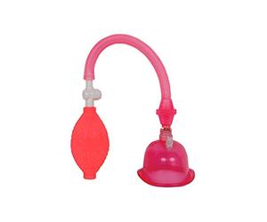 Doc Johnson Pussy Pump - Heighten Sensitivity & Pleasure - Pink Suction Pump - Air Release Vagina Pump, Blood Flow Stimulation for Adults Only