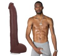 Doc Johnson Signature Cocks Hollywood Cash Ultraskyn Vac-U-Lock 11 Inch Dildo