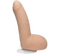 Doc Johnson Signature Series - William Seed - 8 Inch Realistic ULTRASKYN Dildo with Removable Vac-U-Lock Suction Cup - F-Machine & Harness Compatible - for Adults Only, Vanilla