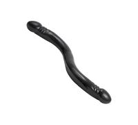 Doc Johnson 18" DOUBLE HEADER DONG Dildo Anal Snake Probe Black Cock Sex Toys