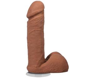 Doc Johnson The Realistic Cock with Removable Suction Cup - ULTRASKYN - 6 Inch - F-Machine and Harness Compatible Dildo - Caramel