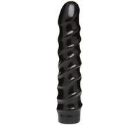 Doc Johnson Vac-U-Lock - Raging Hard-Ons 8 Inch Dong - CODEBLACK - Harness Compatible Dildo - for Adults Only, Black