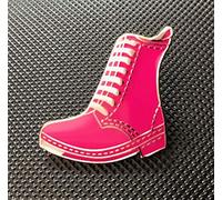 DOC MARTEN BOOT PINK MOD SCOOTER BOYS SKINHEAD PIN BADGE (PB76) BIGGER THAN OTHERS A GREAT GIFT