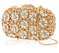 Docacan Crystal Clutch Evening Bag Bling Luxury Rhinestone Wedding Bridesmaid Handbag Cocktail Formal Purse For Women, Gold -a, Elegant