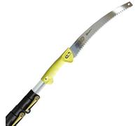DOCAZOO Pole Saw for Tree Trimming - 5-12 Ft Tree Pruner w/DocaPole Telescoping Extension Pole & GoSaw for Tree Branches Less Than 2"- Extendable Limb & Trimmer Saws - Includes Feather Duster