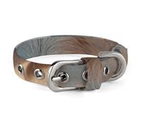 Docile Goat Dog Collar Adjustable Soft and Comfortable Puppy Collars with Metal Buckle Pet Collar for Small Medium Pet