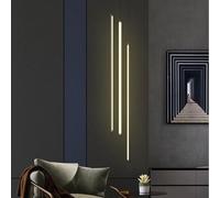 DOCJX LED Staircase Pendant Light Modern Rotating Long Chandeliers Dimmable Aluminum Hanging Ceiling Lighting Fixture Adjustable Villa Hollow Ceiling Light(Infinite dimming,3-head 100CM)