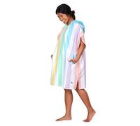 Dock & Bay Adult Beach Poncho - Hooded Towel with Deep Pockets - for Beach & Pool - Super Absorbent, Quick Dry - Summer - Unicorn Waves, Medium (90x70cm, 35x28)