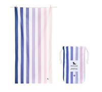 Dock & Bay Beach Towel - Quick Dry, Sand Free - Compact, Lightweight - 100% Recycled - Includes Bag - Summer - Dusk to Dawn - Extra Large (200x90cm, 78x35")