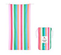 Dock & Bay Beach Towel - Quick Dry, Sand Free - Compact, Lightweight - 100% Recycled - Includes Bag - Tutti Frutti - Extra Large (200x90cm, 78x35)