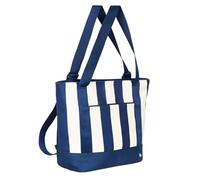 Dock & Bay Cooler Bag - 25L Capacity, Made from Recycled Polyester, Super Roomy Insulated Bag with Fully Thermal Lining for Travel, Lightweight & Easy to Carry - Whitsunday Blue