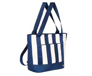 Dock & Bay Cooler Bag - 25L Capacity, Made from Recycled Polyester, Super Roomy Insulated Bag with Fully Thermal Lining for Travel, Lightweight & Easy to Carry - Whitsunday Blue