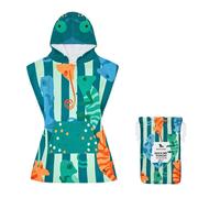 Dock & Bay Karma Chameleon Kids Poncho - Small