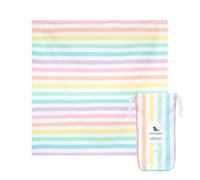 Dock & Bay Picnic Blanket - Quick Dry & Water Resistant - 100% Recycled Materials - Extra Large (240x170cm) - Summer - Unicorn Waves