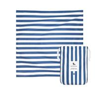 Dock & Bay Quick Drying Towel - for Sports & Gym - Compact, Lightweight - 100% Recycled - Includes Bag - Cabana - Whitsunday Blue, Double Extra Large (180x200cm, 70x78)