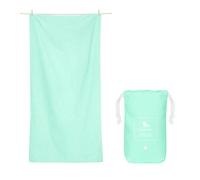 Dock & Bay Quick Drying Towel - For Sports & Gym - Compact, Lightweight - 100% Recycled - Includes Bag - Essential - Rainforest Green - Extra Large (200x90cm, 78x35)