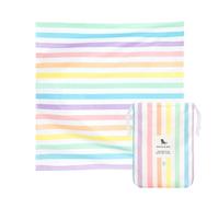 Dock & Bay Quick Drying Towel - for Sports & Gym - Compact, Lightweight - 100% Recycled - Includes Bag - Summer - Unicorn Waves, Double Extra Large (180x200cm, 70x78)