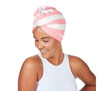 Dock & Bay Turban Hair Towel - For Home & the Beach - Super Absorbent, Quick Dry - Cabana Light - Malibu Pink, One Size