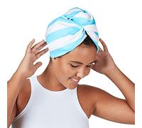 Dock & Bay Turban Hair Towel - For Home & the Beach - Super Absorbent, Quick Dry - Tulum Blue, One Size