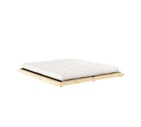 Dock Bed Frame 180x200 Clear Lacquered Pine